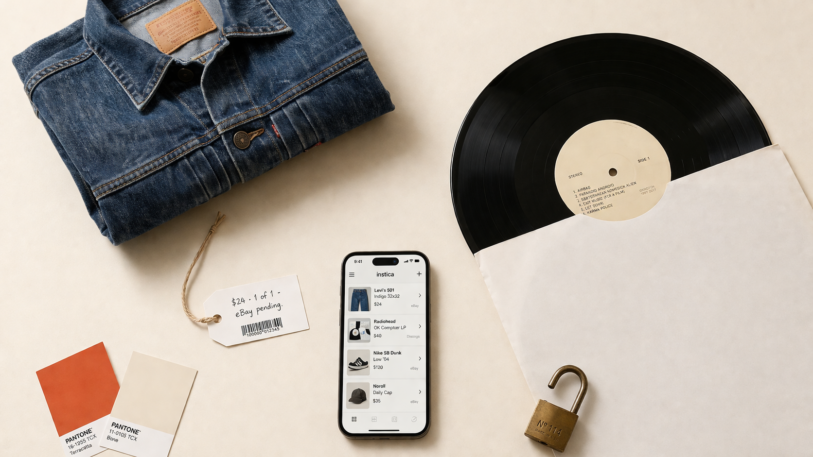 Instica web app walkthrough — inventory list, import, and sales overview